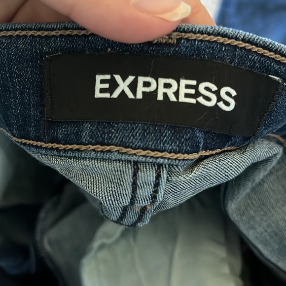 Express jeans- stretch + performance- skinny mid rise size 4S - Picture 4 of 4